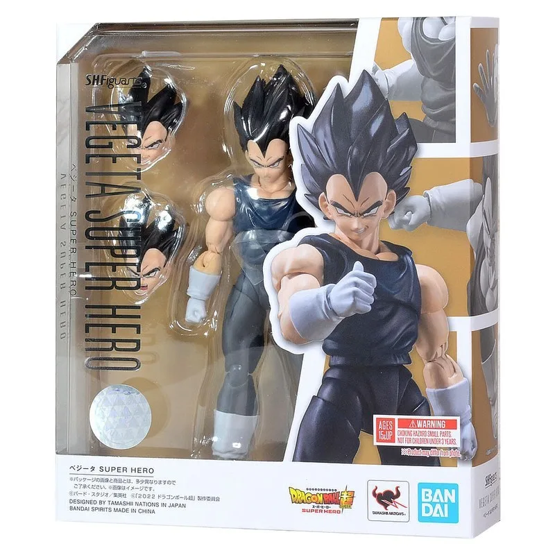 BANDAI - S.H.F VEGETA SUPER HERO FIGURE
