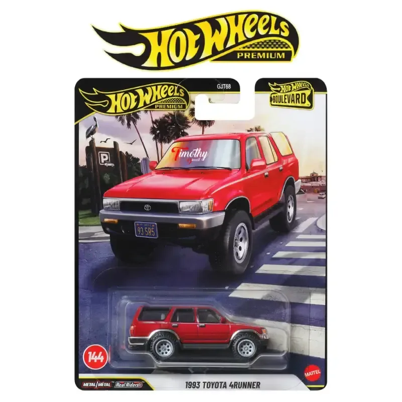 HW PREMIUM BOULEVARD - 1993 TOYOTA 4RUNNER RED
