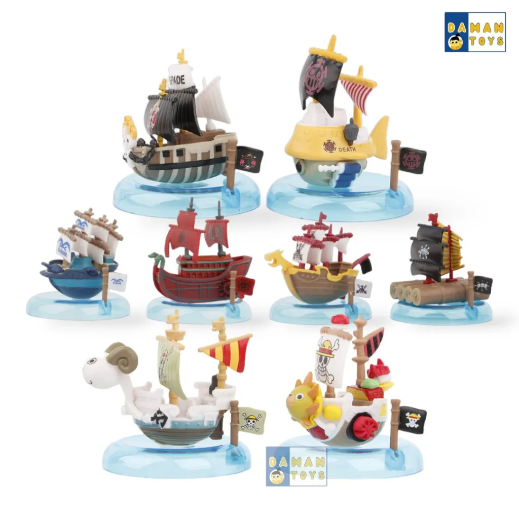 FIGURE KAPAL ONE PIECE CHIBI 2CM