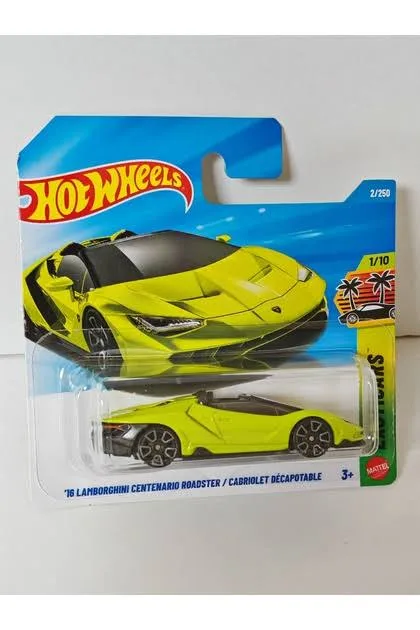 HW EXOTICARS - 16 LAMBORGHINI CENTENARIO ROADSTRER/CABRIOLET DECAPOTABLE